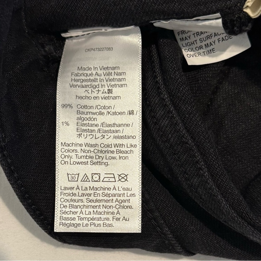 Madewell Black Denim Jean Shorts NWT - Picture 8 of 10